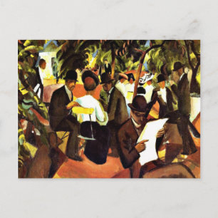 Carte Postale Franz Marc - Restaurant jardin