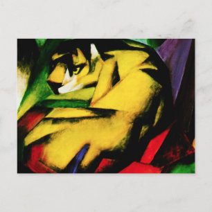 Carte postale Franz Marc Tiger