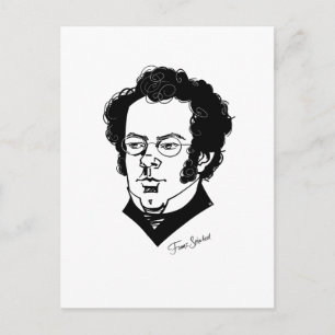 Carte Postale Franz Schubert
