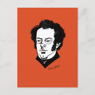 Carte Postale Franz Schubert