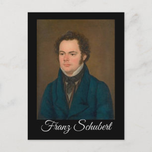 Carte Postale Franz Schubert