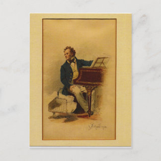 Carte Postale Franz Schubert par Julius Schmid