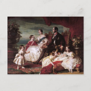 Carte Postale Franz Xaver Winterhalter - La famille royale en 18