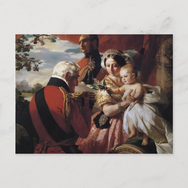 Carte Postale Franz Xaver Winterhalter - Le premier mai (Devant)