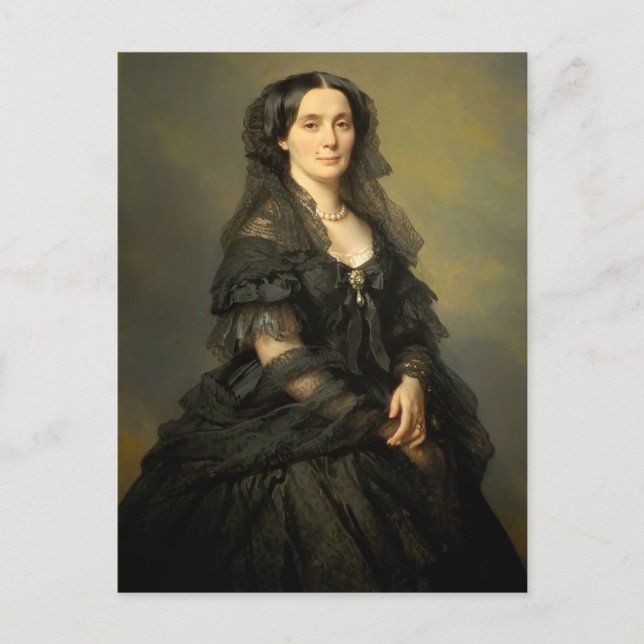 Carte Postale Franz Xaver Winterhalter - Princesse Kotschoubey (Devant)