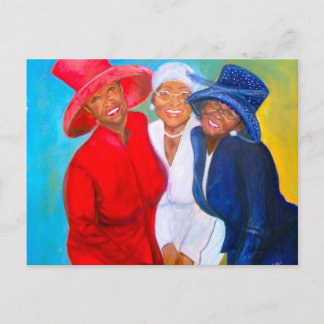 Carte Postale Frapper un pot