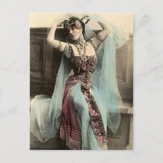 Carte Postale Frapper un poteau égyptien