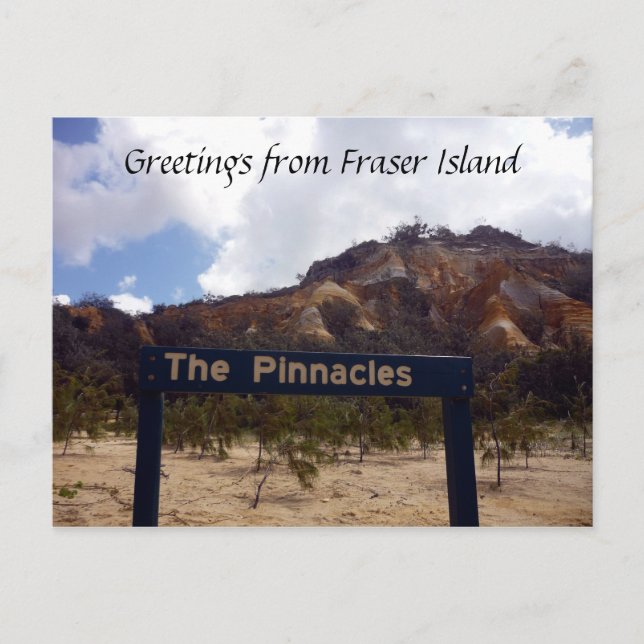Carte Postale fraser pinacles (Devant)