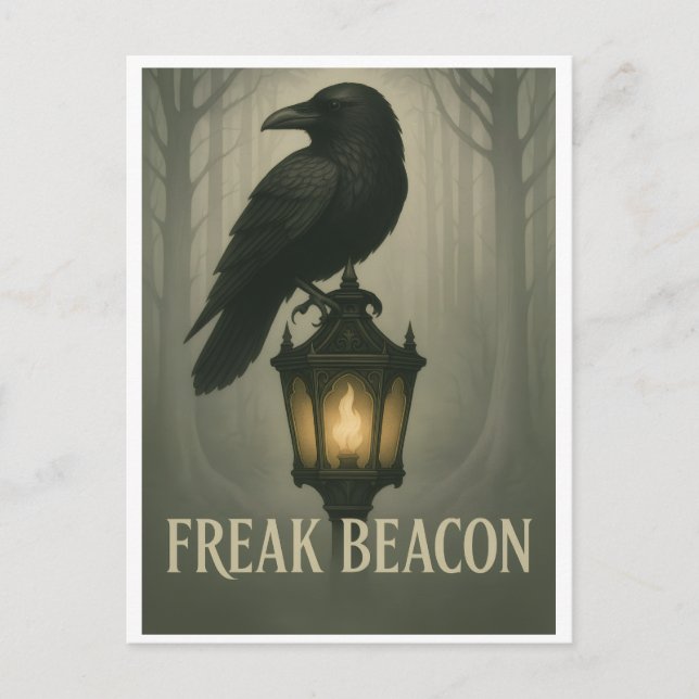 Carte postale Freacon Beacon Raven (Devant)
