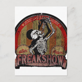 Carte Postale Freak Show