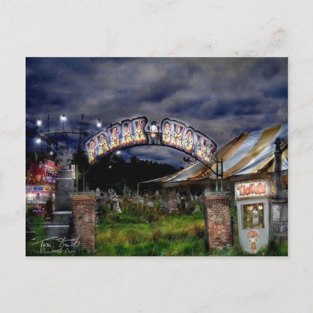 Carte Postale freakshow (Devant)