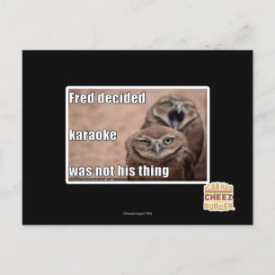 Carte Postale Fred a décidé