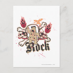 Carte Postale Fred Flintstone Rock