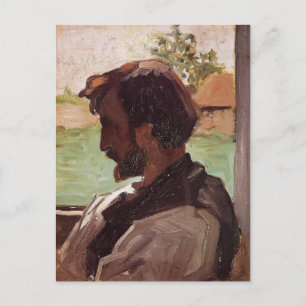 Carte Postale Frederic Bazille - Autoportrait à Saint-Saveur