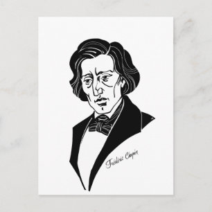 Carte Postale Frederic Chopin