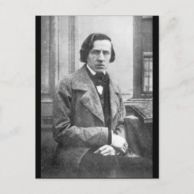 Carte Postale Frederic Chopin (Devant)