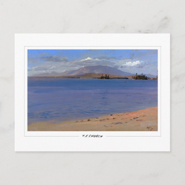 Carte Postale Frederic Edwin Church #107 - Beaux-arts (Devant)