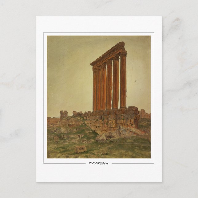 Carte Postale Frédéric Edwin Church #148 - Beaux-Arts (Devant)