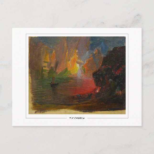 Carte Postale Frederic Edwin Church #15 - Beaux-arts (Devant)