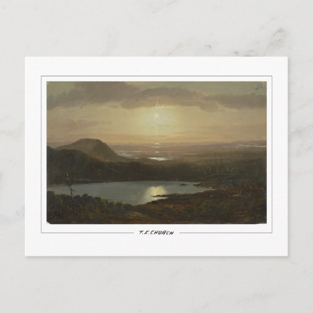 Carte Postale Frédéric Edwin Church #231 - Beaux-Arts (Devant)