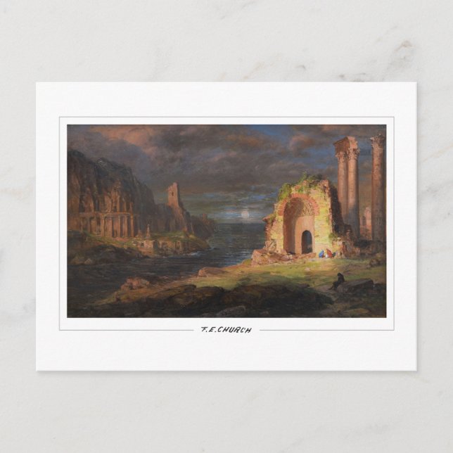 Carte Postale Frédéric Edwin Church #29 - Beaux-Arts (Devant)