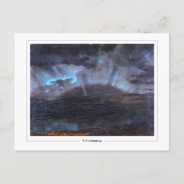 Carte Postale Frédéric Edwin Church #392 - Beaux-arts (Devant)