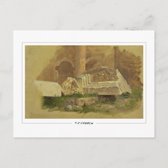 Carte Postale Frédéric Edwin Church #413 - Beaux-Arts (Devant)