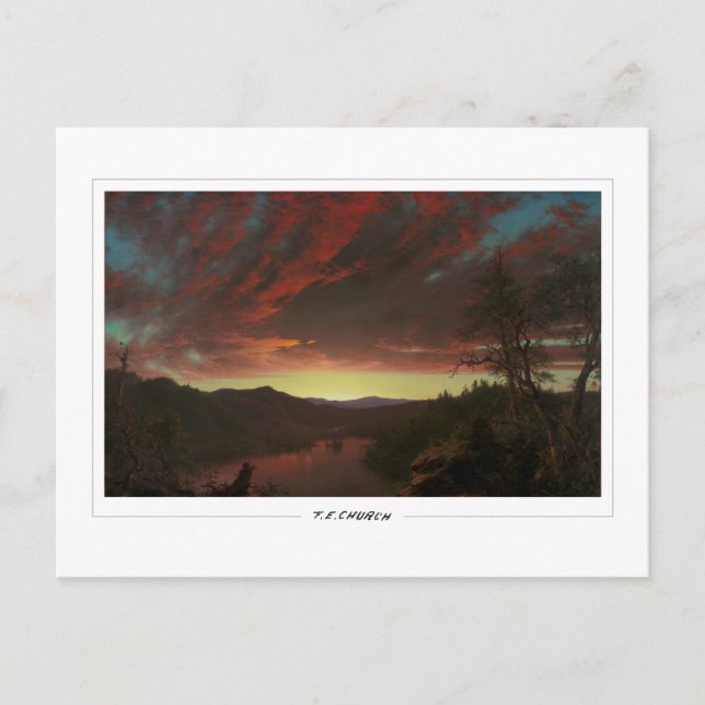 Carte Postale Frederic Edwin Church #423 - Beaux-Arts (Devant)