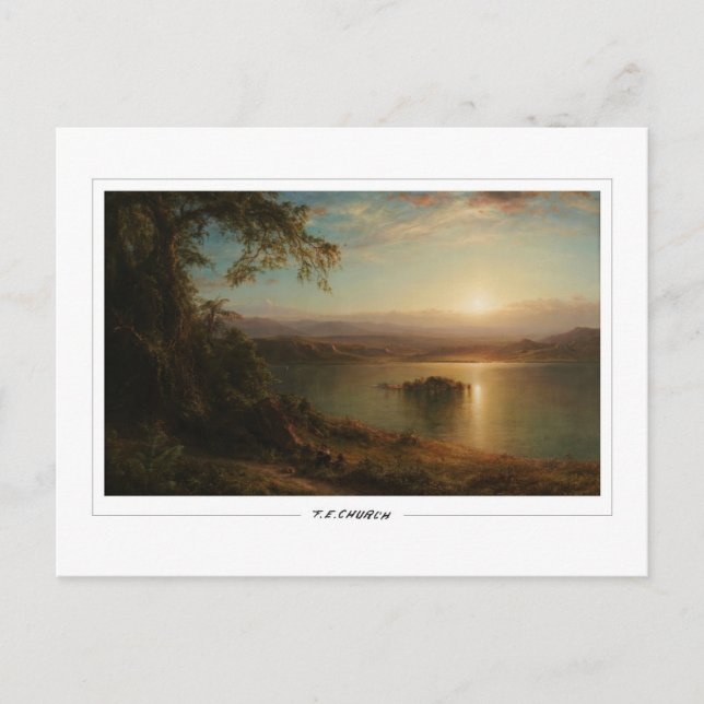 Carte Postale Frederic Edwin Church #538 - Beaux-arts (Devant)