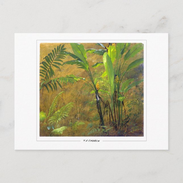 Carte Postale Frédéric Edwin Church #651 - Beaux-arts (Devant)