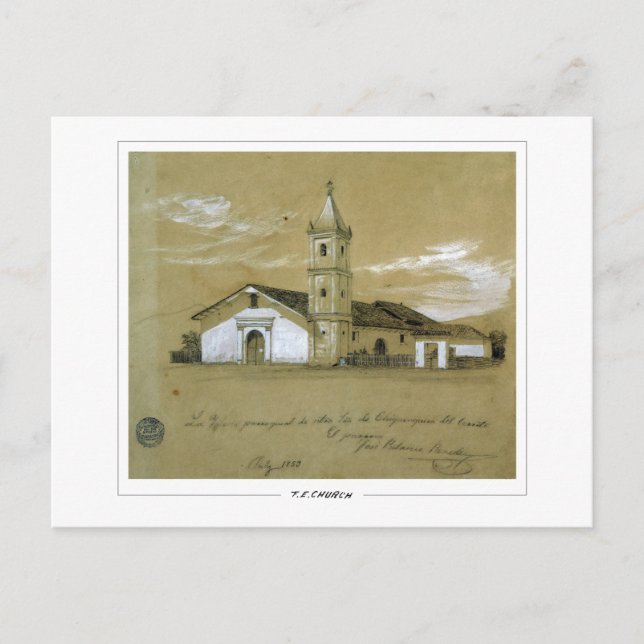 Carte Postale Frédéric Edwin Church #755 - Beaux-Arts (Devant)