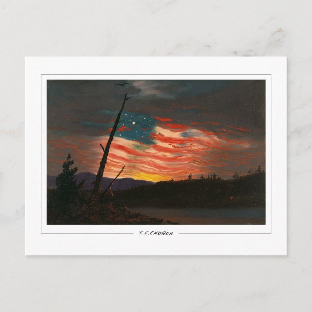 Carte Postale Frédéric Edwin Church #8 - Beaux-arts (Devant)