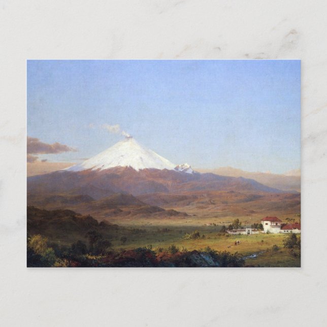 Carte Postale Frédéric Edwin Church - Cotopaxi Équateur (Devant)