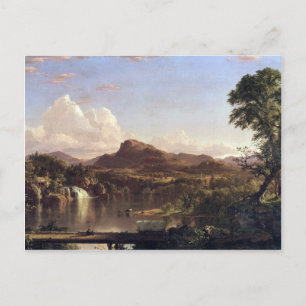 Carte Postale Frederic Edwin Church - scène de la Nouvelle-Angle