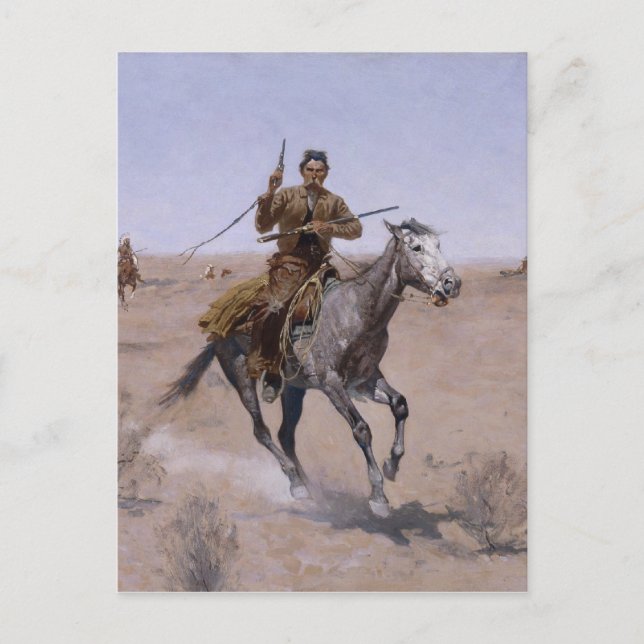 Carte Postale Frederic Remington Art (Devant)