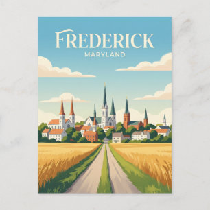 Carte Postale Frederick Maryland