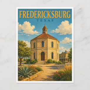 Carte Postale Fredericksburg Texas GeoSaga