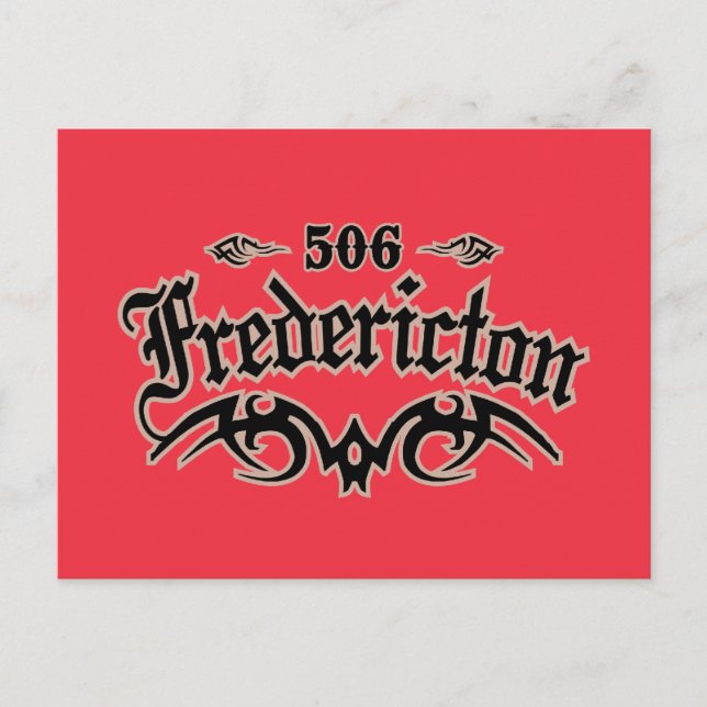 Carte Postale Fredericton 506 (Devant)