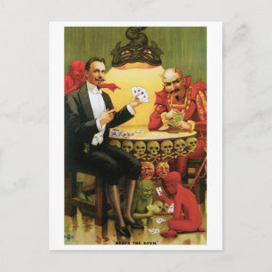 Carte Postale Fredrik le Grand ~ Magicien Spectacle de Magerie V