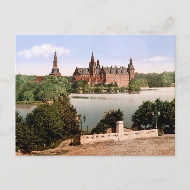 Carte Postale Fredriksborg Château Copenhague Danemark (Devant)