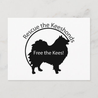 Carte Postale Free the Kees!
