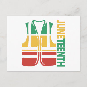 Carte Postale Freedom Day Vest Coworker Swagazon Associé Junet
