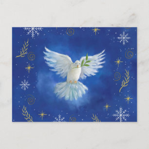 Carte Postale Freedom Dove, paix sur terre