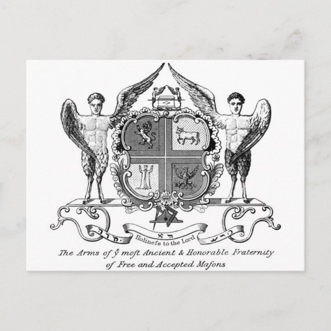 Carte Postale Freemason (Devant)