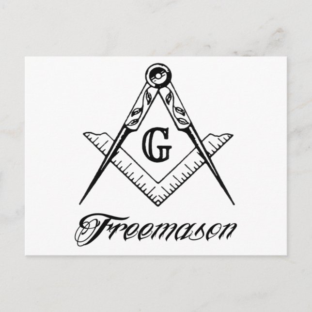 Carte Postale Freemason (Devant)