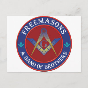 Carte Postale Freemasons Band Des Frères