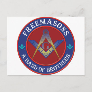 Carte Postale Freemasons Band Des Frères