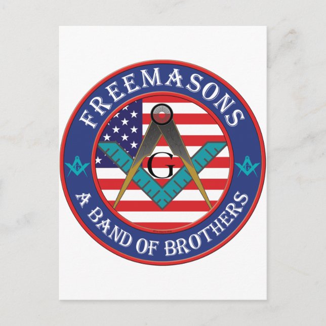 Carte Postale Freemasons - Band of Brothers (Devant)