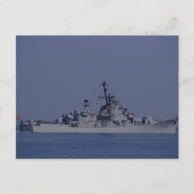 Carte Postale Frégate OSLO F3000, Norvège (Devant)