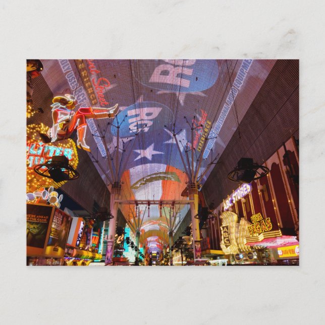 Carte Postale Fremont Street Experience (Devant)